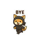 animal ninja kawaii japanese（個別スタンプ：29）