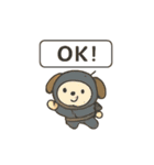 animal ninja kawaii japanese（個別スタンプ：40）
