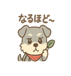てくてくシュナ のんびり日常スタンプ（個別スタンプ：4）