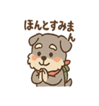 てくてくシュナ のんびり日常スタンプ（個別スタンプ：15）