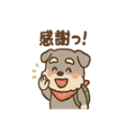 てくてくシュナ のんびり日常スタンプ（個別スタンプ：18）