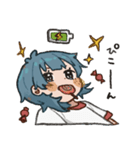 くらげちゃん(あつ〜い)（個別スタンプ：4）