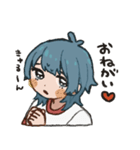 くらげちゃん(あつ〜い)（個別スタンプ：7）