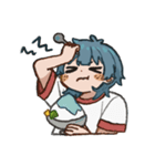 くらげちゃん(あつ〜い)（個別スタンプ：14）