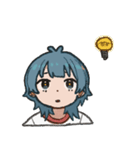 くらげちゃん(あつ〜い)（個別スタンプ：17）