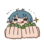 くらげちゃん(あつ〜い)（個別スタンプ：30）