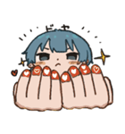 くらげちゃん(あつ〜い)（個別スタンプ：31）