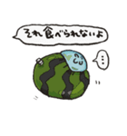 くらげちゃん(あつ〜い)（個別スタンプ：34）
