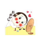 動く！りんごちゃん（愛がいっぱい編）（個別スタンプ：17）
