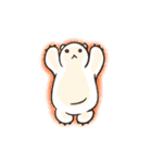 しろくま＆あざらし2（個別スタンプ：34）