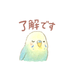 日常使い セキセイインコ（個別スタンプ：4）