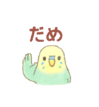 日常使い セキセイインコ（個別スタンプ：18）