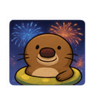 花火とひょっこりモグラ@SFW（個別スタンプ：6）