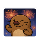 花火とひょっこりモグラ@SFW（個別スタンプ：7）