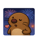 花火とひょっこりモグラ@SFW（個別スタンプ：12）