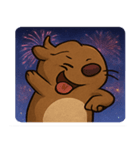 花火とひょっこりモグラ@SFW（個別スタンプ：13）