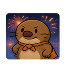 花火とひょっこりモグラ@SFW（個別スタンプ：15）