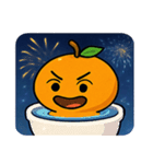 花火とプカプカミカン@SFW（個別スタンプ：11）