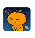 花火とプカプカミカン@SFW（個別スタンプ：16）