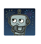 花火とピコピコロボット@SFW（個別スタンプ：11）