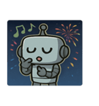 花火とピコピコロボット@SFW（個別スタンプ：12）