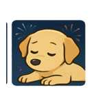 花火とニコニコラブラドール@SFW（個別スタンプ：6）