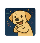 花火とニコニコラブラドール@SFW（個別スタンプ：10）