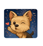 花火とチョコチョコヨーキー@SFW（個別スタンプ：7）