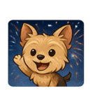 花火とチョコチョコヨーキー@SFW（個別スタンプ：12）