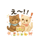 ふわふわエキゾチックショートヘアの春S（個別スタンプ：32）