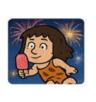 花火とウホウホ原始人@SFW（個別スタンプ：11）