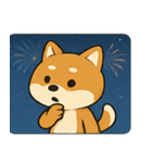 花火とニコニコ柴犬@SFW（個別スタンプ：16）