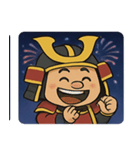 花火とビシッと将軍@SFW（個別スタンプ：6）