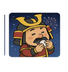 花火とビシッと将軍@SFW（個別スタンプ：14）