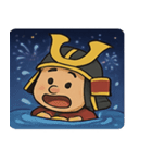 花火とビシッと将軍@SFW（個別スタンプ：16）