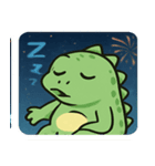 花火とまったりイグアナ@SFW（個別スタンプ：26）