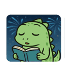 花火とまったりイグアナ@SFW（個別スタンプ：27）