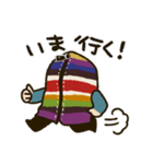 いくぞ！筆箱マン（個別スタンプ：4）
