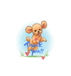 トイプー溺愛（個別スタンプ：4）