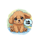 トイプー溺愛（個別スタンプ：7）