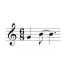 音楽家向け「音符で相槌」（個別スタンプ：37）