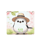 シマエナガハッピートーク（個別スタンプ：7）