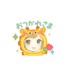動くセイラ（個別スタンプ：1）