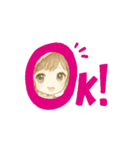 動くセイラ（個別スタンプ：8）
