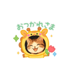 ご機嫌なこてつ（個別スタンプ：3）