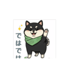 とある黒柴の日常M（個別スタンプ：4）