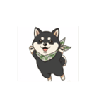 とある黒柴の日常M2（個別スタンプ：13）