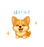 コーギースタンプ【日本語】（個別スタンプ：9）