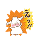 垂れ耳もちさま 白うさぎになっちゃった（個別スタンプ：31）