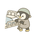 ペンギンくんのスタンプ3（個別スタンプ：10）